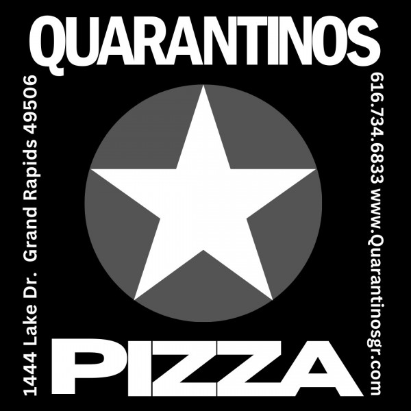 Quarantino's Pizza Logo